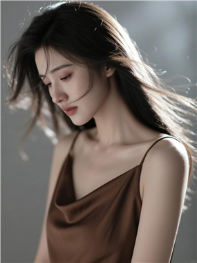 性感伤感风美女人像艺术摄影图片